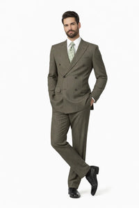 Cheap Plus Size Mens Charcoal Suit For Big Men Online - Big and Tall Sizes