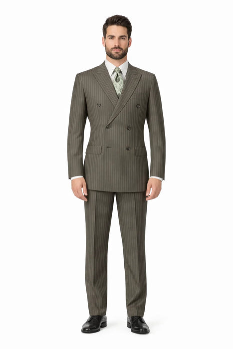 Cheap Plus Size Mens Charcoal Suit For Big Men Online - Big and Tall Sizes
