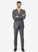 Cheap Priced Men'S Dress Suit For Sale Mid Gray 100% Pure Feel Rayon Viscose (SUPER 120) Available In 2 Or 3 Buttons Style Regular Classic Cut, All Colors