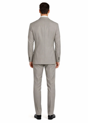 Men's Dress Suit For Sale Tan - Beige Feel Rayon Viscose (SUPER 120) 2 Button Style
