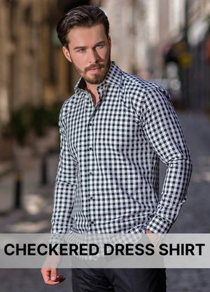 Checkered Dress Shirt – Smart Casual Style for Any Occasion