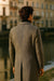 Herringbone Wool & Cashmere Chesterfield Overcoat – 1920s Full Length