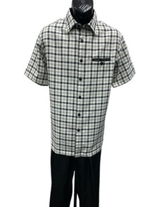 Mens 2 Piece Walking Suit - Plaid