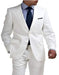 Linen Suit - Mens Summer Suits in  White 2 Button - Beach  Wedding