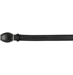 Cinto Corte Laser de Cuero Pull Up Original Color Negro