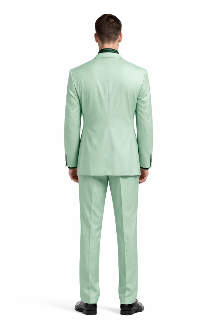 Men's green suit - Image 2