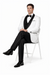 Classic White Tuxedo for Men | 1-Button Shawl Collar Evening Wear