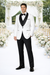 Classic White Tuxedo for Men | 1-Button Shawl Collar Evening Wear