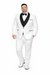 Classic White Tuxedo for Men | 1-Button Shawl Collar Evening Wear