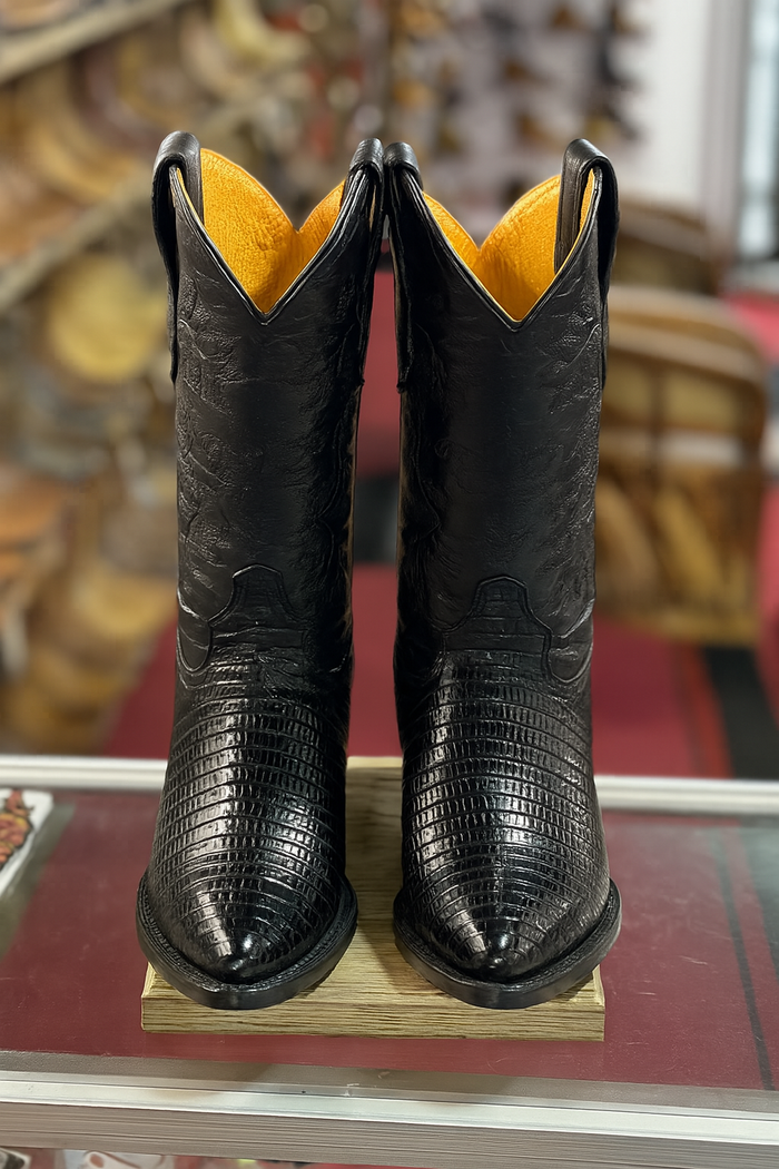 Lizard Print Western Boots - Image 10