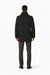 COAT08 Men'S Dress Coat Wool Blend,Broad Lapel High-Buttoned Collars Black Men'S Overcoat/Double Breasted Side Pocket