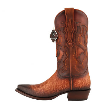 King Exotic Men's Shark Snip Toe Western Boots - Image 37