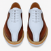 Stylish Two-Tone Brogue Oxford