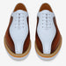 Carrucci Stylish Two-Tone Brogue Oxford