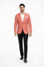 Coral Slim Fit Sport Coat
