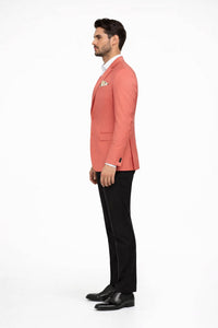 Coral Slim Fit Sport Coat - Image 4