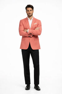 Coral Slim Fit Sport Coat - Image 5