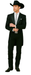 Country Tuxedos For Weddings Mens Black Traje Vaquero Suit & Tuxedo
