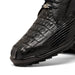 Marco Di Milano Crater Black: Luxury Leather Dress Shoe