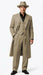 Men’s 1920s Beige Zoot Suit – Long Mafia Gangster Three-Piece Suit in Tan Khaki Color 40 inch Zuit Pachuco Suit