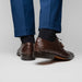 Marco Di Milano Criss Brown Leather Dress Shoe