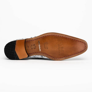 Marco Di Milano Criss Newspaper Leather Loafers
