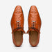Marco Di Milano Criss Brandy Ostrich Quill Dress Shoe Oxfords