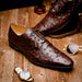 Marco Di Milano Criss Brown Leather Dress Shoe