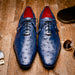 Marco Di Milano Criss Navy Leather Loafer