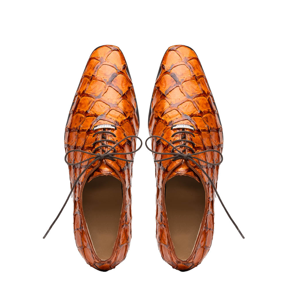 Marco Di Milano Olivieri Brandy Leather Dress Shoe