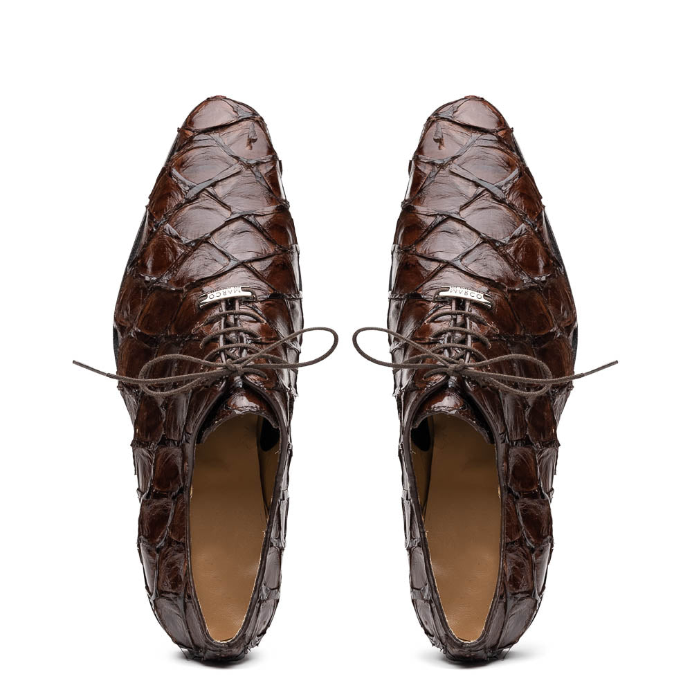 Marco Di Milano Olivieri Brown Leather Dress Shoe