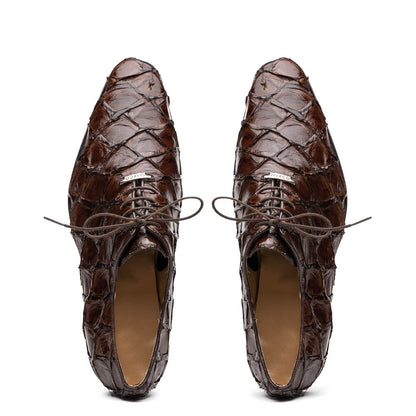 Marco Di Milano Olivieri Brown Leather Dress Shoe