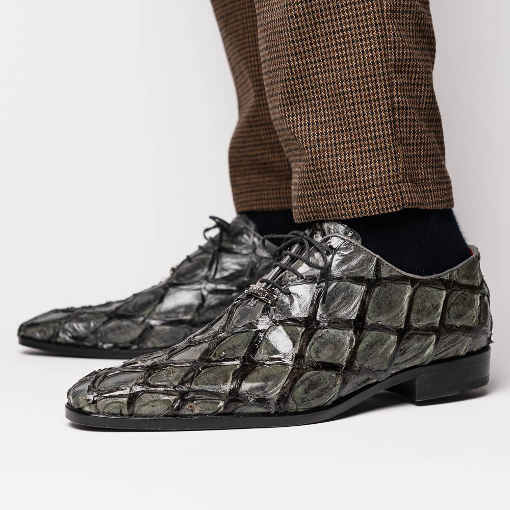 Marco Di Milano Olivieri Gray Leather Loafers