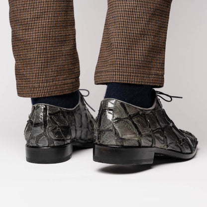 Marco Di Milano Olivieri Gray Leather Loafers