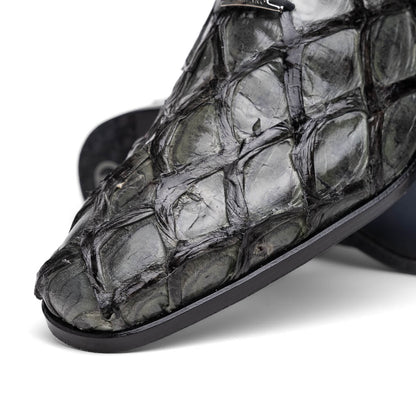 Marco Di Milano Olivieri Gray Leather Loafers