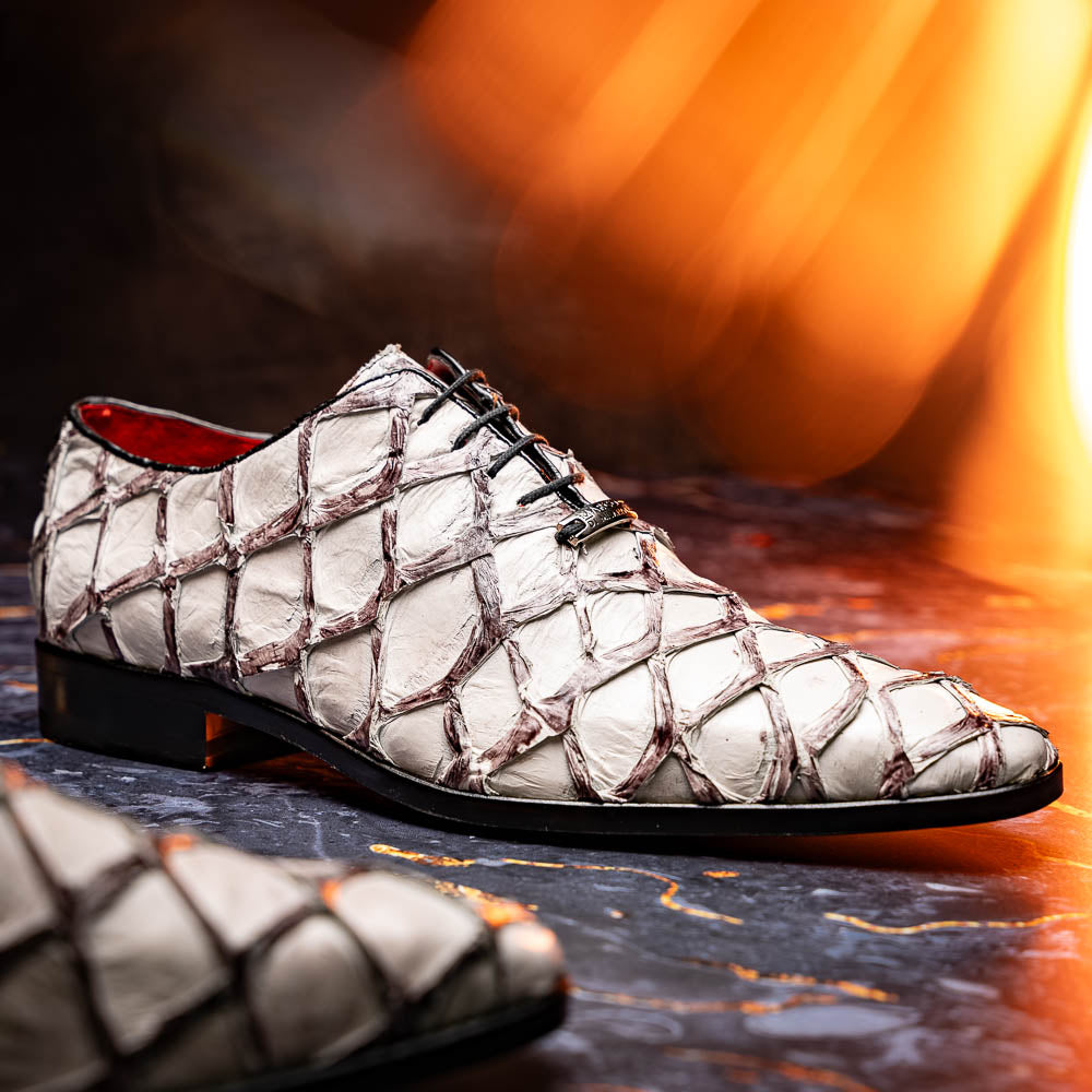 Marco_Di_Milano Olivieri Newspaper Luxury Leather Loafers