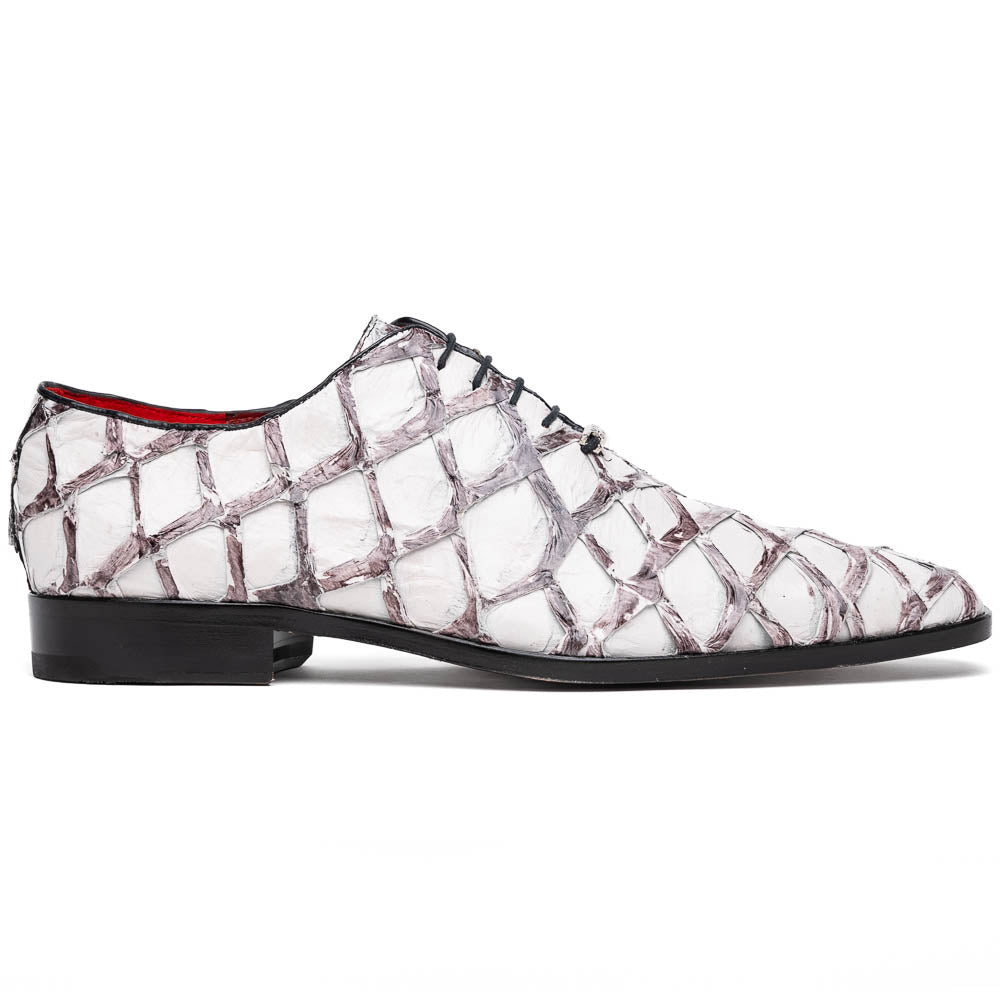 Marco_Di_Milano Olivieri Newspaper Luxury Leather Loafers