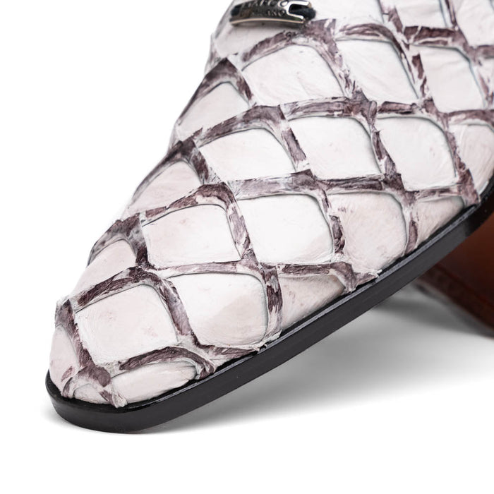 Marco_Di_Milano Olivieri Newspaper Luxury Leather Loafers