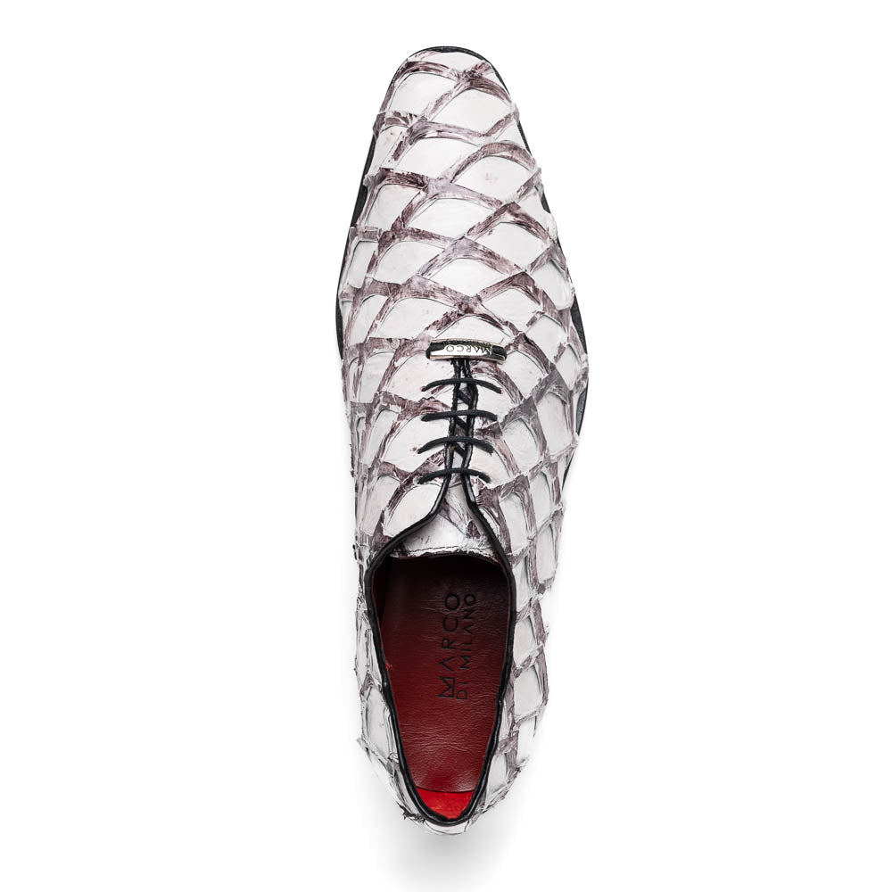Marco_Di_Milano Olivieri Newspaper Luxury Leather Loafers