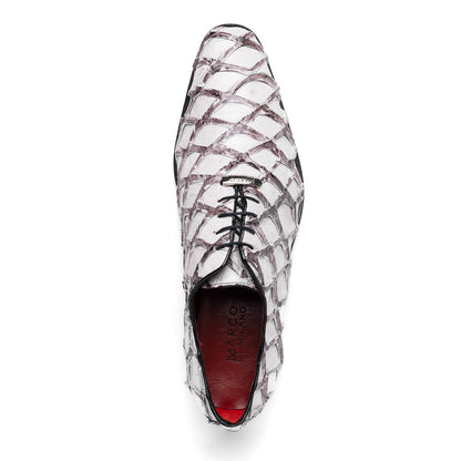 Marco_Di_Milano Olivieri Newspaper Luxury Leather Loafers