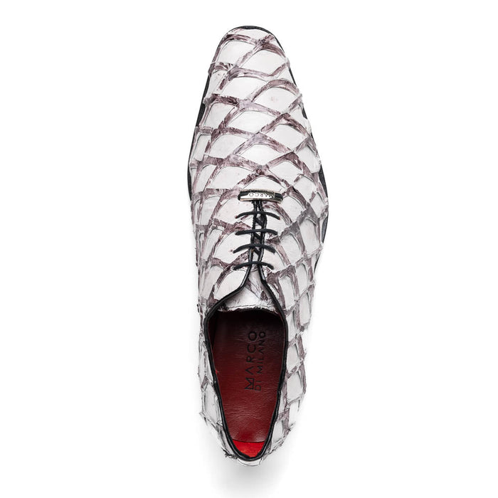 Marco_Di_Milano Olivieri Newspaper Luxury Leather Loafers