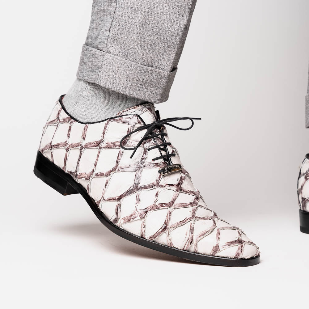 Marco_Di_Milano Olivieri Newspaper Luxury Leather Loafers