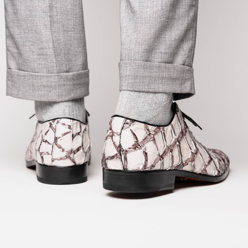 Marco_Di_Milano Olivieri Newspaper Luxury Leather Loafers