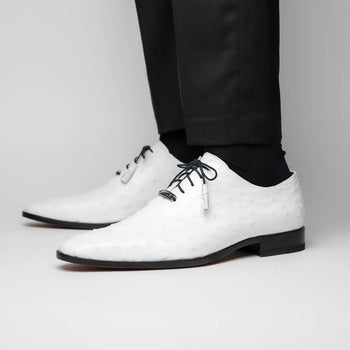 Marco Di Milano Criss White Leather Luxury Shoe