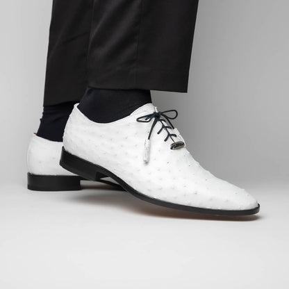 Marco Di Milano Criss White Leather Luxury Shoe