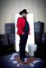 Men's Western Red Blazer Slim Fit Shiny Finish Sport Coat for Weddings, Prom & Special Events