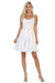 Quince Dama Dresses - Short Quinceanera Dresses in Color Blush