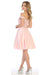 Quince Dama Dresses - Short Quinceanera Dresses in Color Mauve