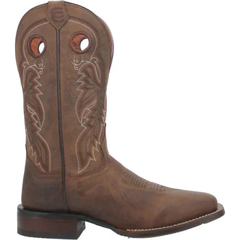 Dan Post Men's Abram Genuine Leather Square Toe Boots - Tan - Image 2