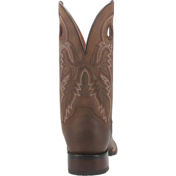 Dan Post Men's Abram Genuine Leather Square Toe Boots - Tan - Image 3
